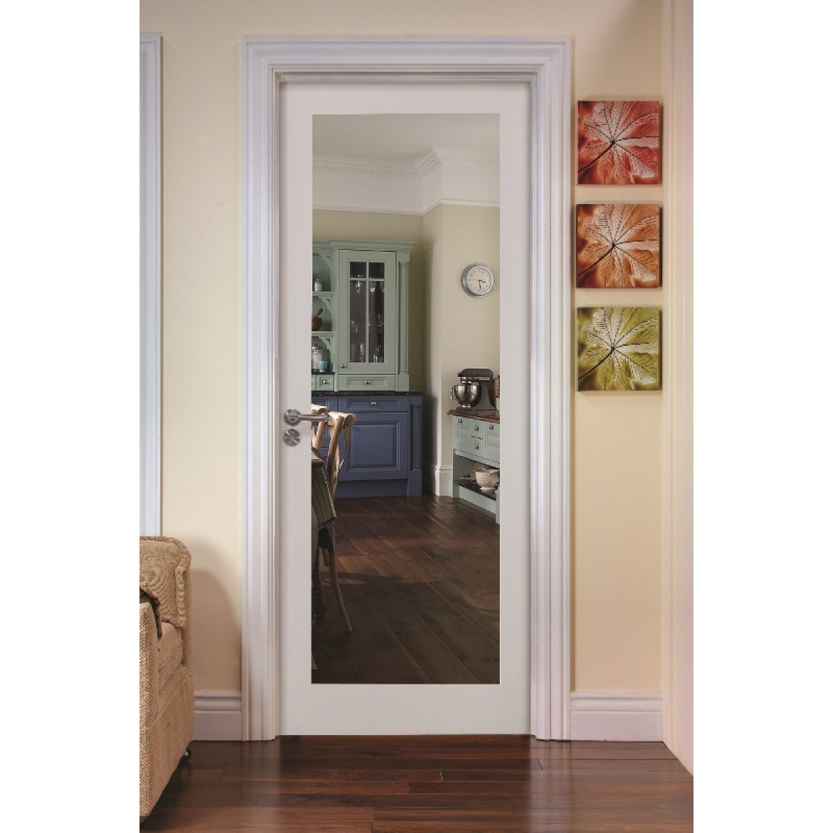 Shaker Doors With Glass Encycloall